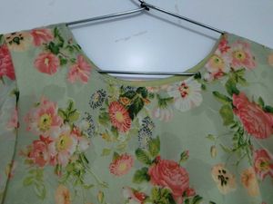 Floral Chiffon Maxi Dress