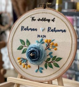 Ring Holder Engagement Hoop