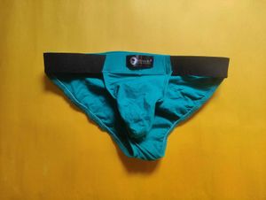 Intimatic Teal Men's Tanga Briefs comfortable
