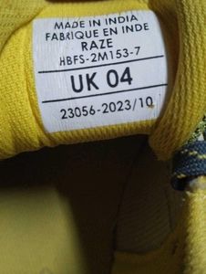 Yellow Sport Shoes