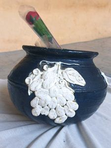 Decorative Vase with Rose
