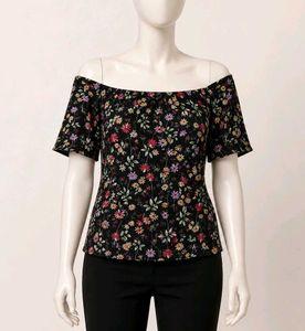 Floral Off-Shoulder Top