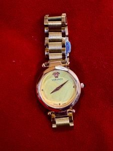 Elegant Gold Versace Watch