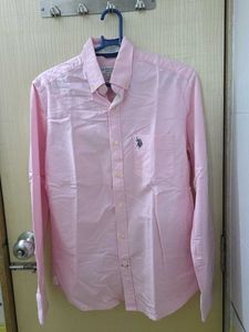 U.S. Polo Assn. Baby Pink Shirt