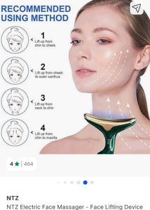 Electric Face Massager – 3 in 1 Beauty Device