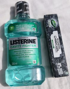 Mouthwash Toothpaste Combo