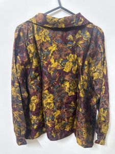 Unisex  Vintage Floral Print Shirt ✨