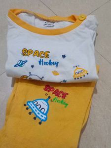 Cucumber Baby Tee with pant