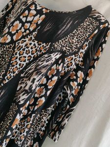 Leopard Print Tunic Top