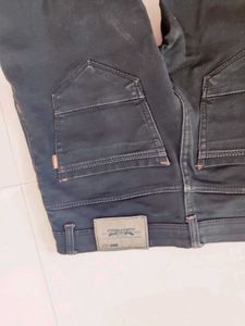 Men's Dark Jeans &amp; Burgundy Shirt Set