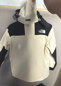 The North Face Cream &amp; Black Jacket