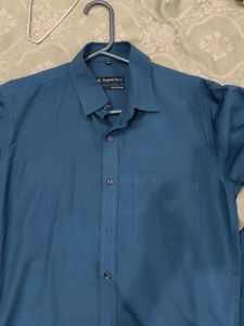 Men's Teal English Navy Shirt