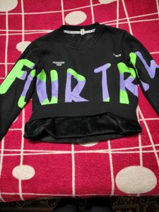 💕Fleece Lined Graphic Sweatshirt