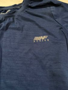 blue active wear tshirt