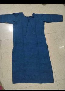Blue Striped Kurta