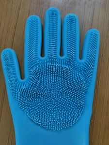 Brand New Durable Silicone Scrubbing Gloves