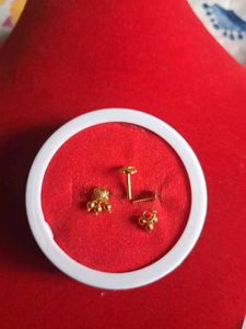 Gold Stud Earrings