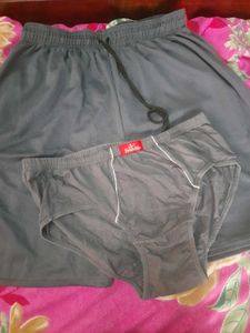 Men's Shorts and Briefs Set