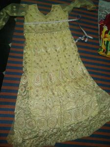 heavy work long gown