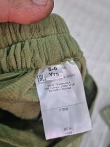 Green Embroidered Dress