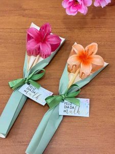 trendy claw clip bouquet for girls