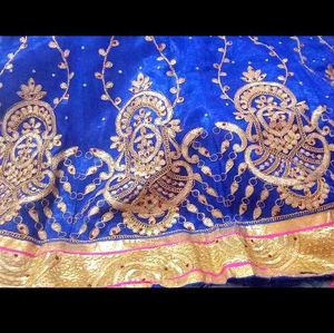 Elegant Blue Lehenga