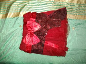 Sparkly Red Party Dress
