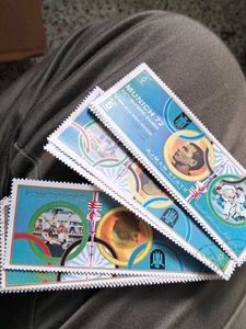 Munich 72 Olympic Stamps Collection