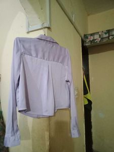 Zudio Light Purple Collared Shirt