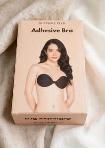 Black Stick-On Bra