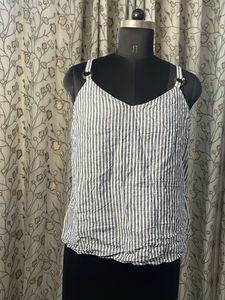 Topshop Striped Cami Top