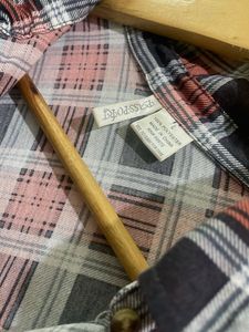 Women's Plaid Button-Up Shirt