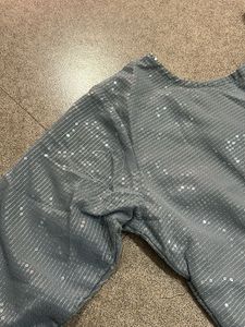 Powder Blue Sequin Kurta