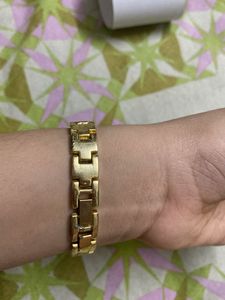 Gold Tone Watch