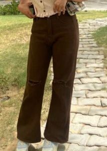 Urbanic Brown Baggy Pants