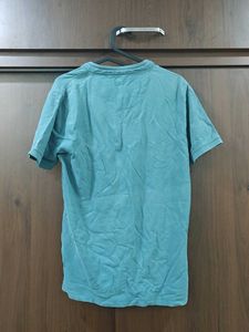 Men's Teal Henley T-Shirt