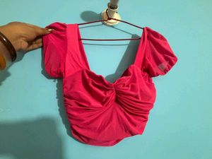 Chic Pink Bodycon top and skirt