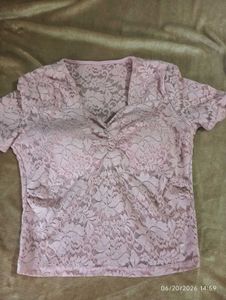 Sheer Lace Top
