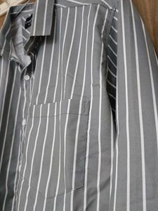 Classic Striped Button-Down Shirt