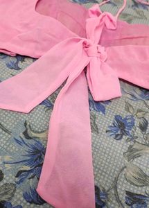 knotted blouse padded
