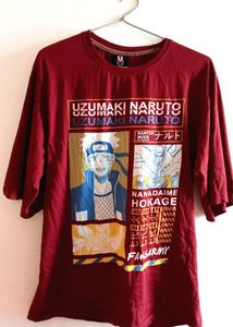 Naruto Printed Tshirt (For Both Man And Woman)