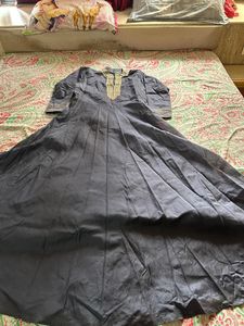 Grey Anarkali