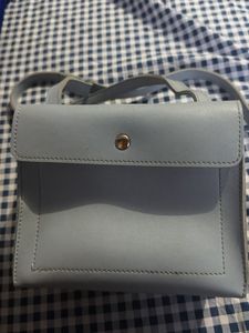 Pale Blue Crossbody Bag