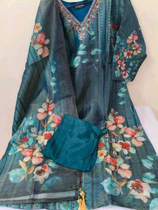 Floral Print Kurta Set