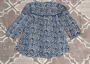 Cute Floral Print short kurty