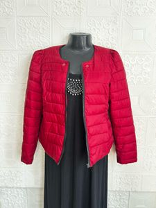 Imported maroon Lightweight puffer Jacket
