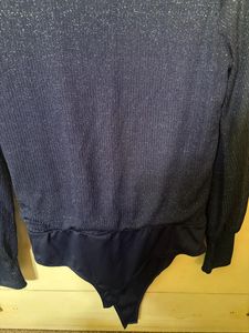 Sparkly Long Sleeve Bodysuit