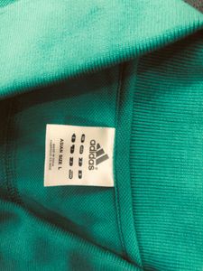 Adidas Green Polo T-Shirt