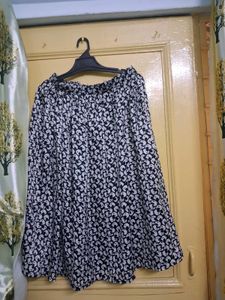 Flowy Printed Skirt