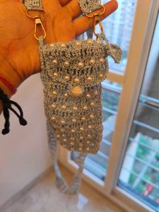 Crochet Clutch/Phone Pouch for women